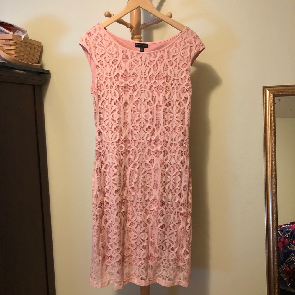 Pink Lace Dress